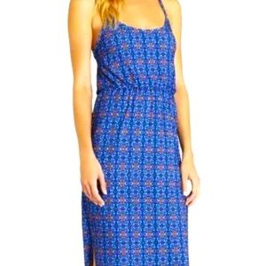 Size Medium: NWT BCBGeneration Women’s Ocean Blue Spaghetti Strap Maxi Dress
